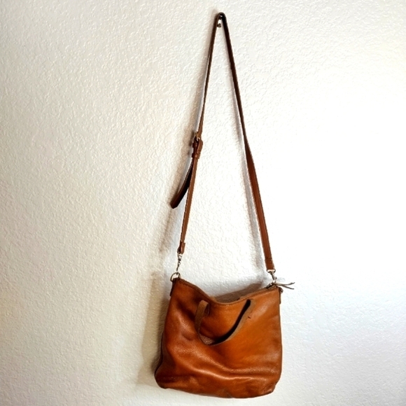 Madewell zip top small transporter crossbody tote - Picture 1 of 11